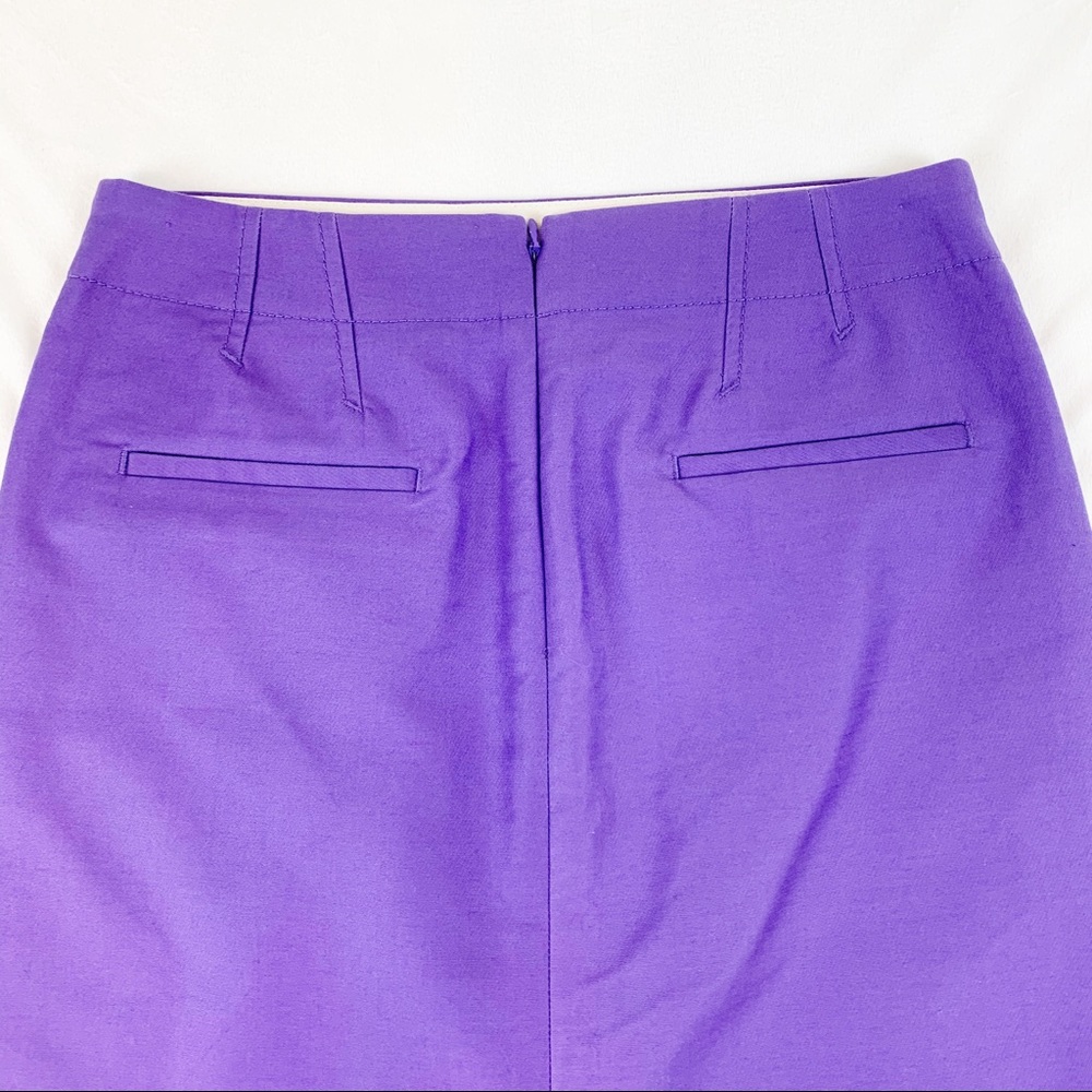 J Crew classic No.2 Pencil skirt in double surge - Picture 6 of 8